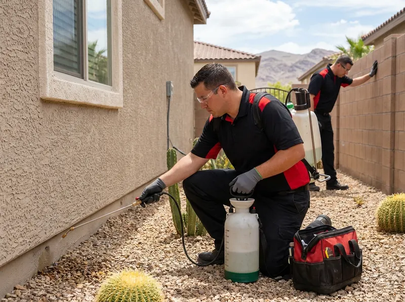 Black Widow and Desert Recluse Residual Precision Treatment in Las Vegas, NV